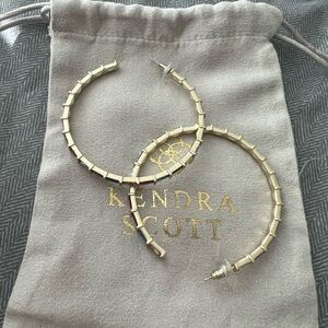 Kendra Scott Large Multi-color Hoops